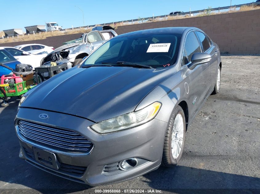 2014 Ford Fusion Se Phev VIN: 3FA6P0PU0ER269238 Lot: 39958868