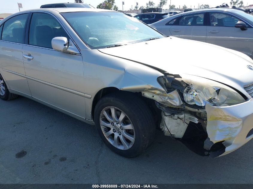 2004 Lexus Es 330 VIN: JTHBA30G345044389 Lot: 39958889