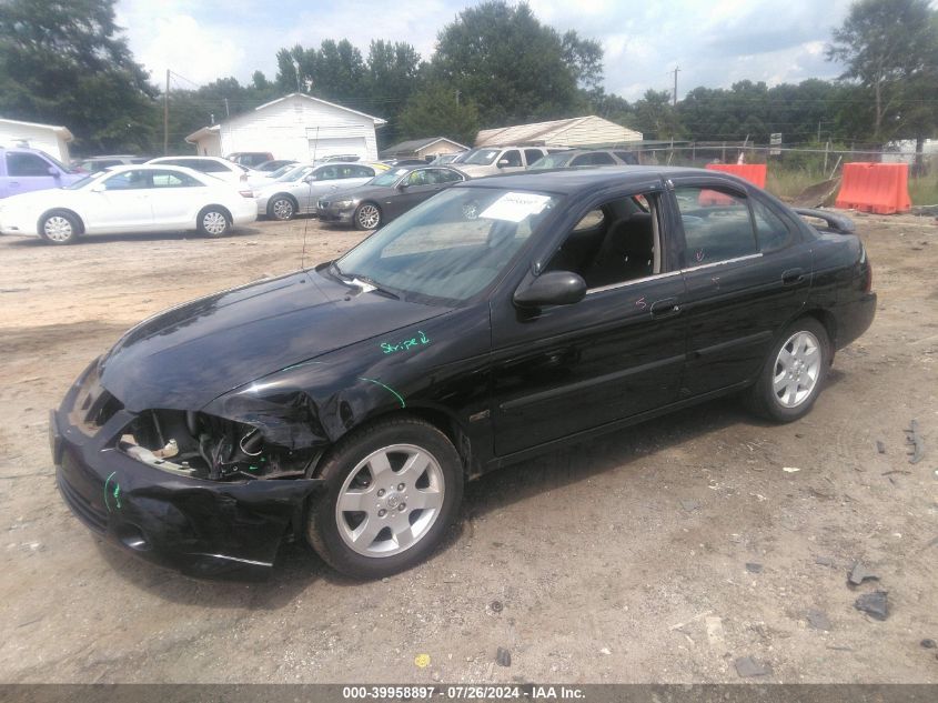 2006 Nissan Sentra 1.8S VIN: 3N1CB51D86L466926 Lot: 39958897