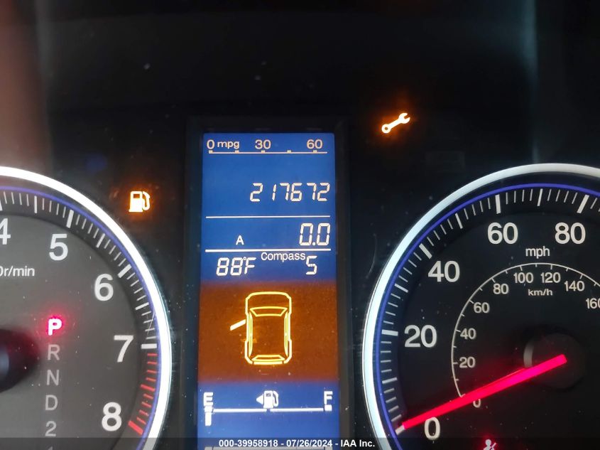 2010 Honda Cr-V Exl VIN: 5J6RE4H75AL022829 Lot: 39958918