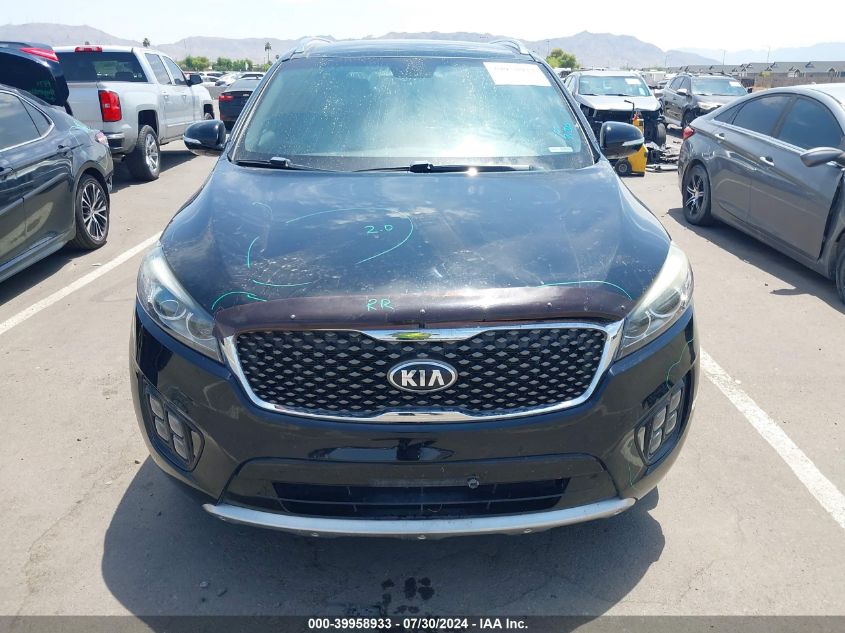 2016 Kia Sorento 3.3L Sxl VIN: 5XYPK4A56GG127270 Lot: 39958933