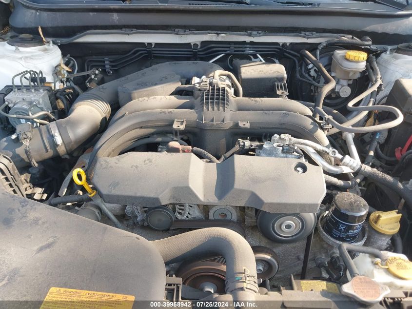 2016 Subaru Legacy 2.5I Premium VIN: 4S3BNAC6XG3007420 Lot: 39958942