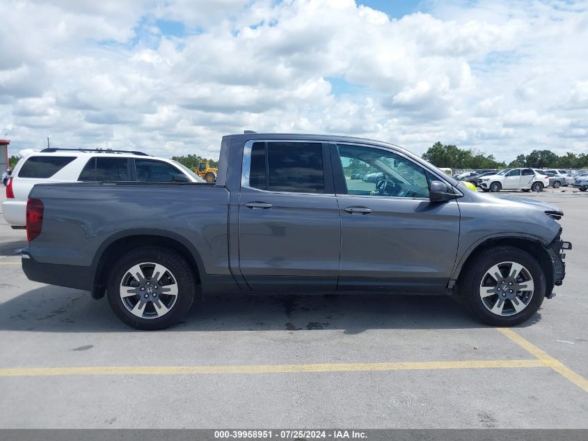 2017 Honda Ridgeline Rtl VIN: 5FPYK2F50HB003853 Lot: 39958951