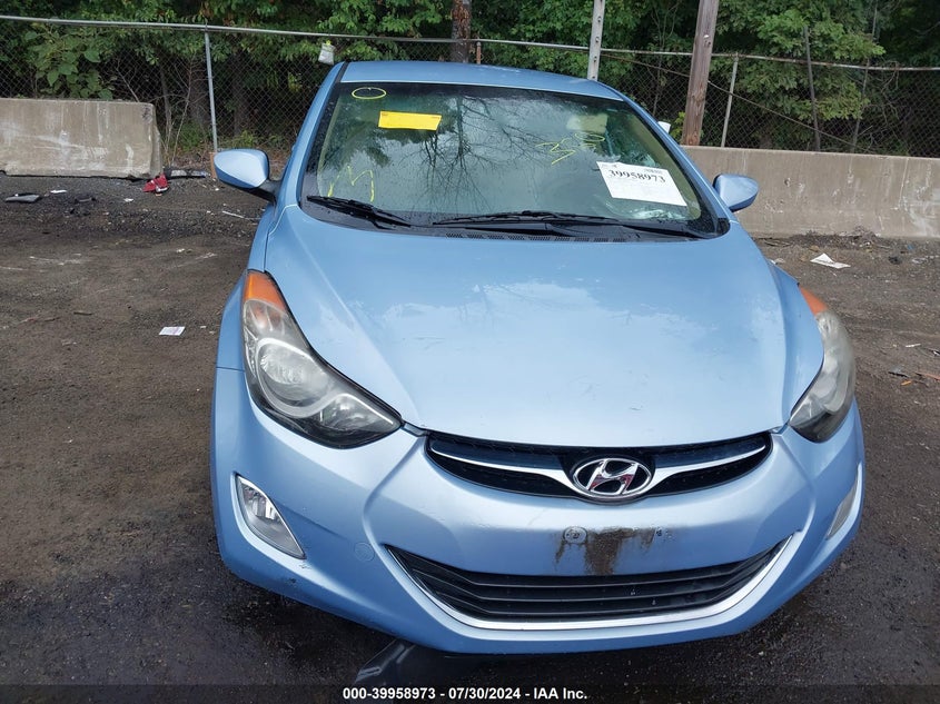 2012 Hyundai Elantra Gls/Limited VIN: KMHDH4AE1CU431516 Lot: 39958973