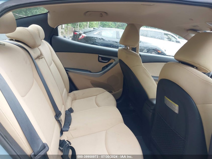 2012 Hyundai Elantra Gls/Limited VIN: KMHDH4AE1CU431516 Lot: 39958973