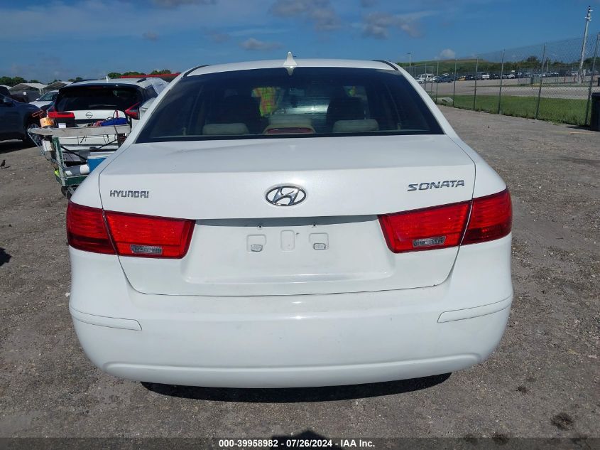 2010 Hyundai Sonata Gls VIN: 5NPET4AC4AH595842 Lot: 39958982