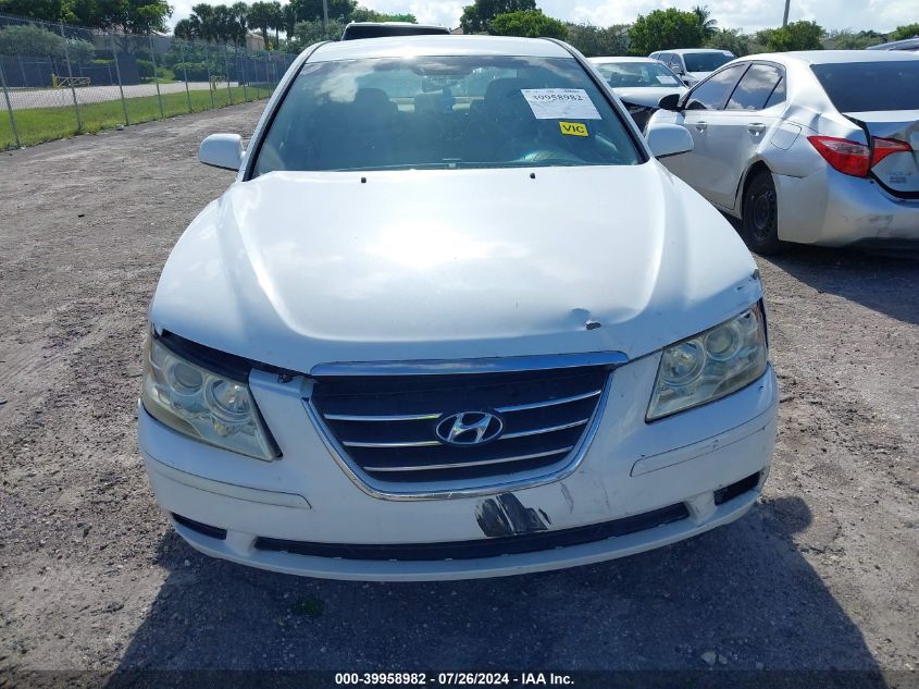 2010 Hyundai Sonata Gls VIN: 5NPET4AC4AH595842 Lot: 39958982