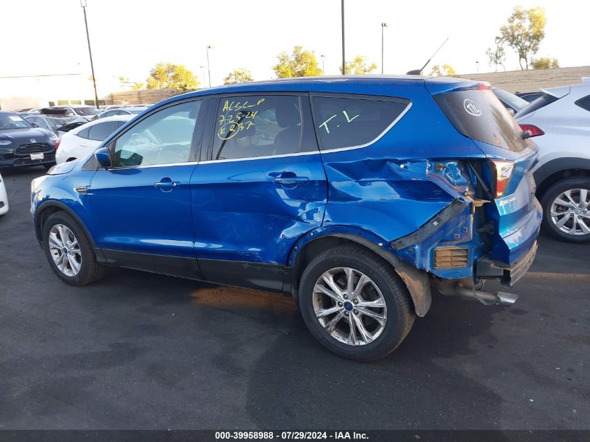 2017 FORD ESCAPE SE - 1FMCU0GD0HUC50784