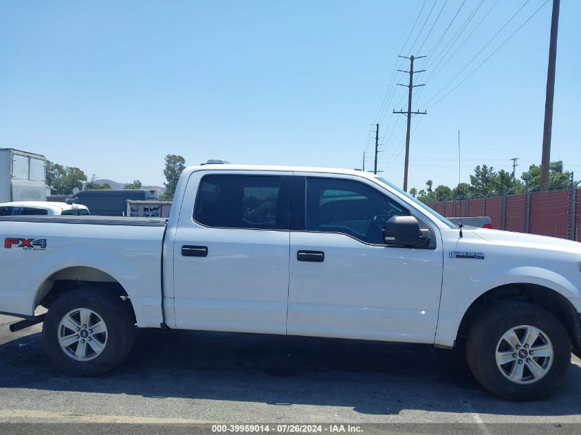 2018 Ford F-150 Xlt VIN: 1FTEW1E57JKE59613 Lot: 39959014