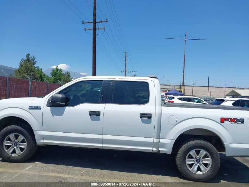 2018 Ford F-150 Xlt VIN: 1FTEW1E57JKE59613 Lot: 39959014