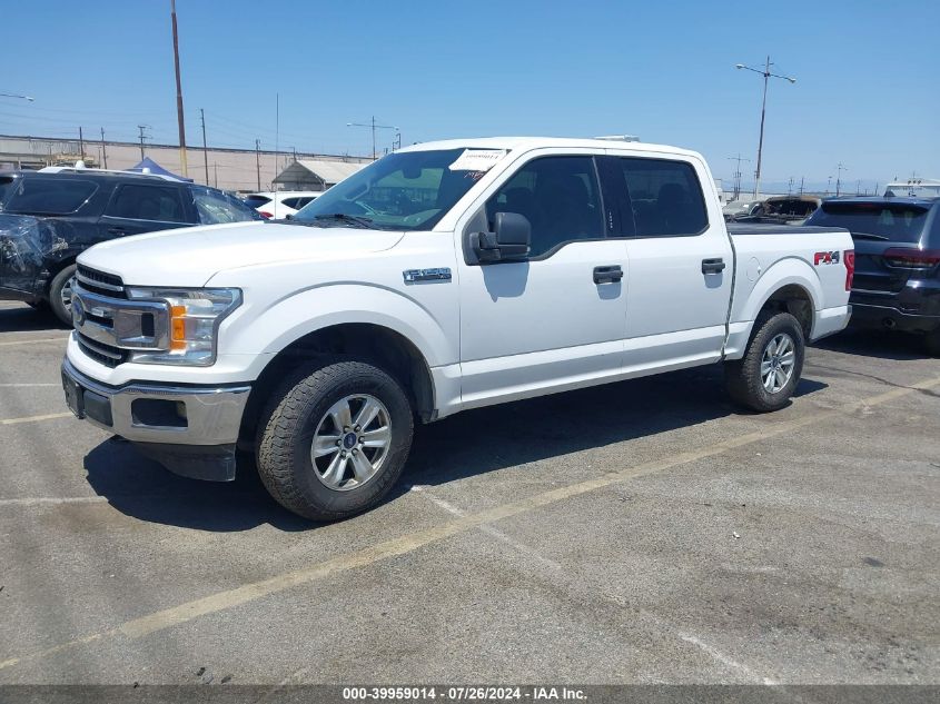 2018 Ford F-150 Xlt VIN: 1FTEW1E57JKE59613 Lot: 39959014