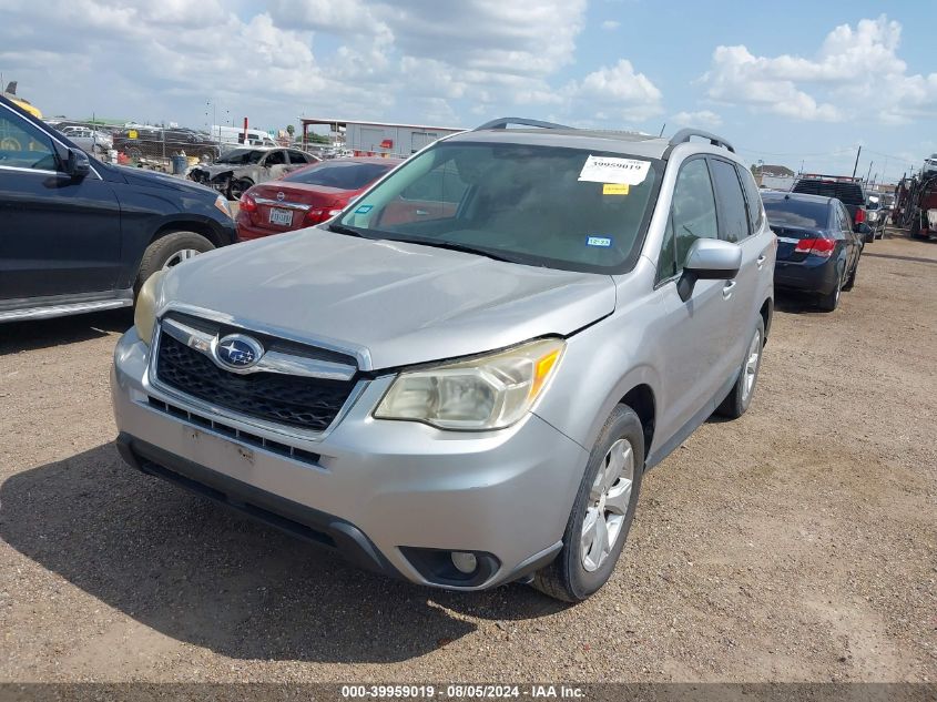 2014 Subaru Forester 2.5I Limited VIN: JF2SJAHC3EH443845 Lot: 39959019