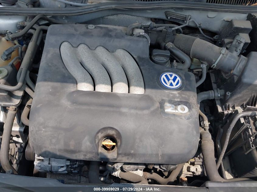 2003 Volkswagen Jetta Gls 2.0L VIN: 3VWSK69M63M070662 Lot: 39959029