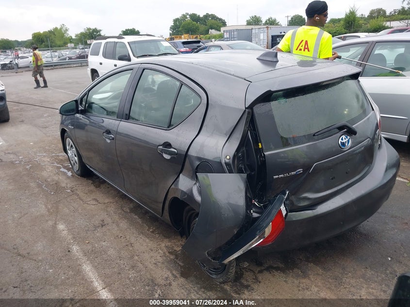 2016 Toyota Prius C Four/One/Persona Series/Three/Two VIN: JTDKDTB31G1133795 Lot: 39959041
