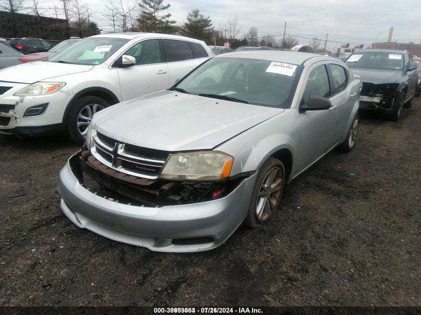 Vin: 1c3cdzab3cn103222, lot: 40446132, dodge avenger se 20122