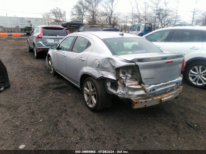 Vin: 1c3cdzab3cn103222, lot: 40446132, dodge avenger se 20123