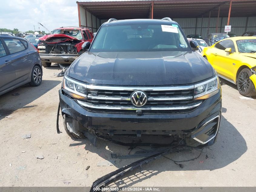 2021 Volkswagen Atlas 3.6L V6 Sel Premium R-Line VIN: 1V2FR2CAXMC553936 Lot: 39959083