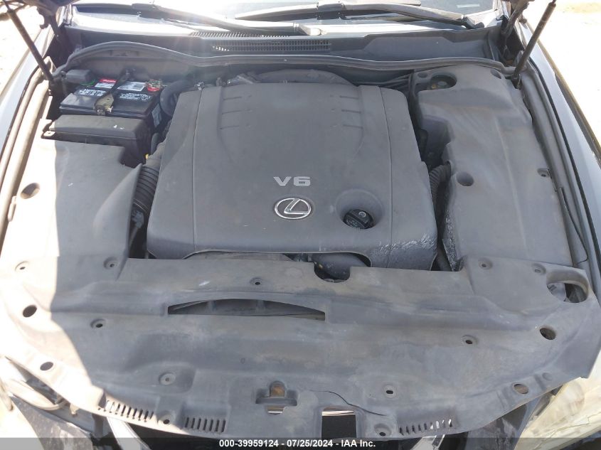 2007 Lexus Is 250 VIN: JTHBK262472038741 Lot: 39959124