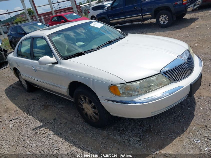 2002 Lincoln Continental VIN: 1LNHM97V22Y687642 Lot: 39959136