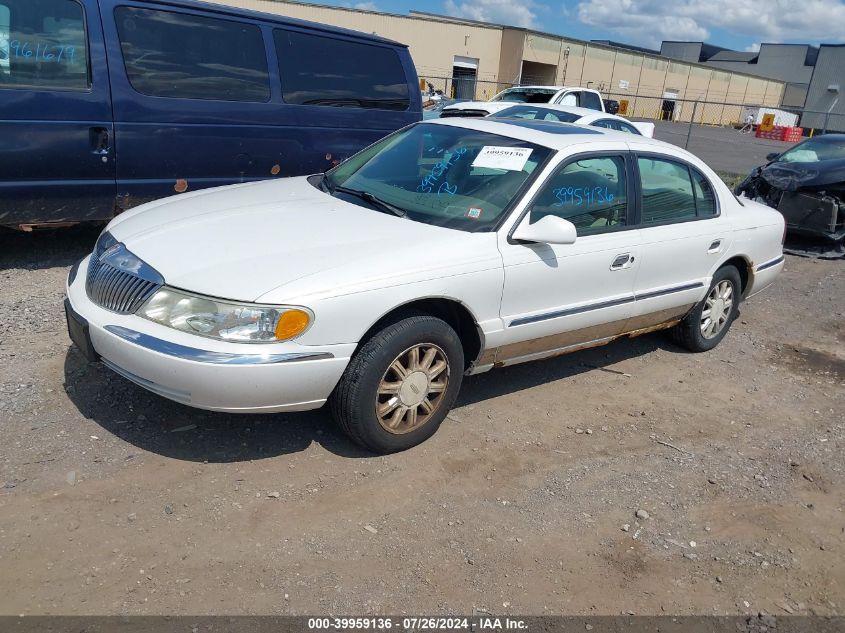 2002 Lincoln Continental VIN: 1LNHM97V22Y687642 Lot: 39959136