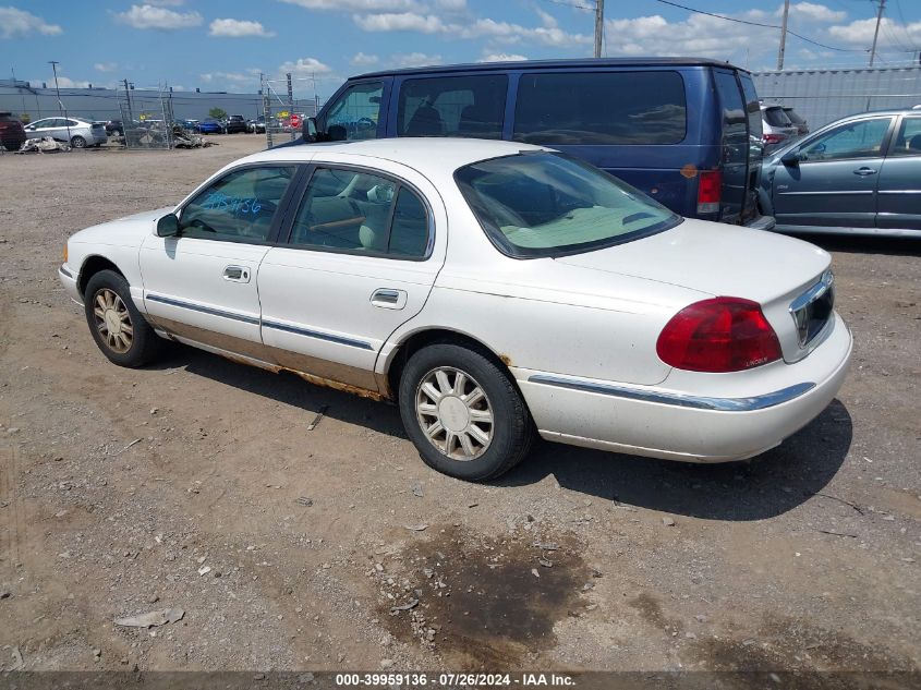 2002 Lincoln Continental VIN: 1LNHM97V22Y687642 Lot: 39959136