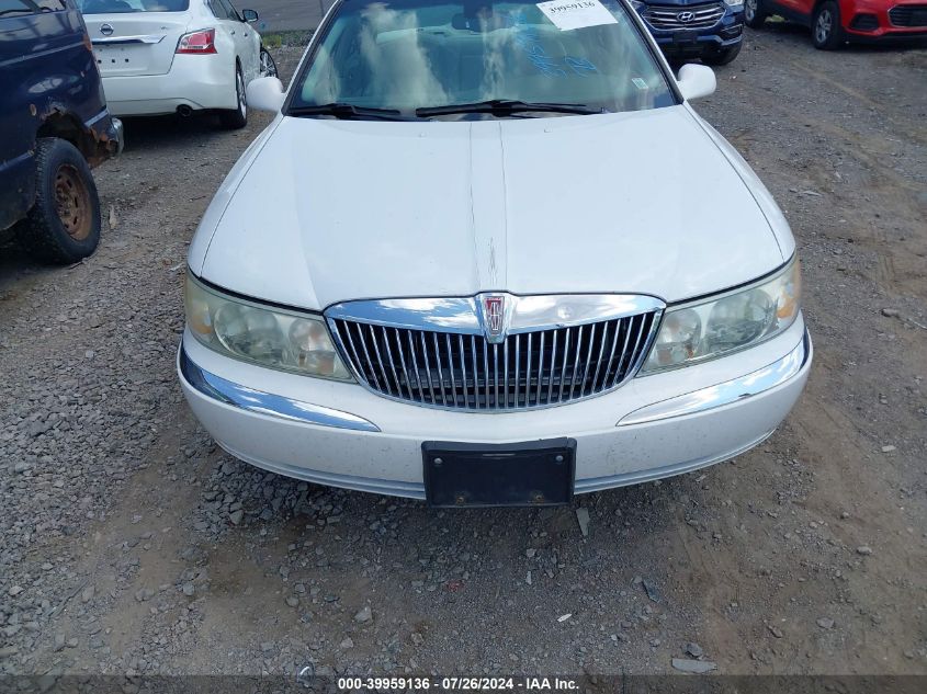 2002 Lincoln Continental VIN: 1LNHM97V22Y687642 Lot: 39959136