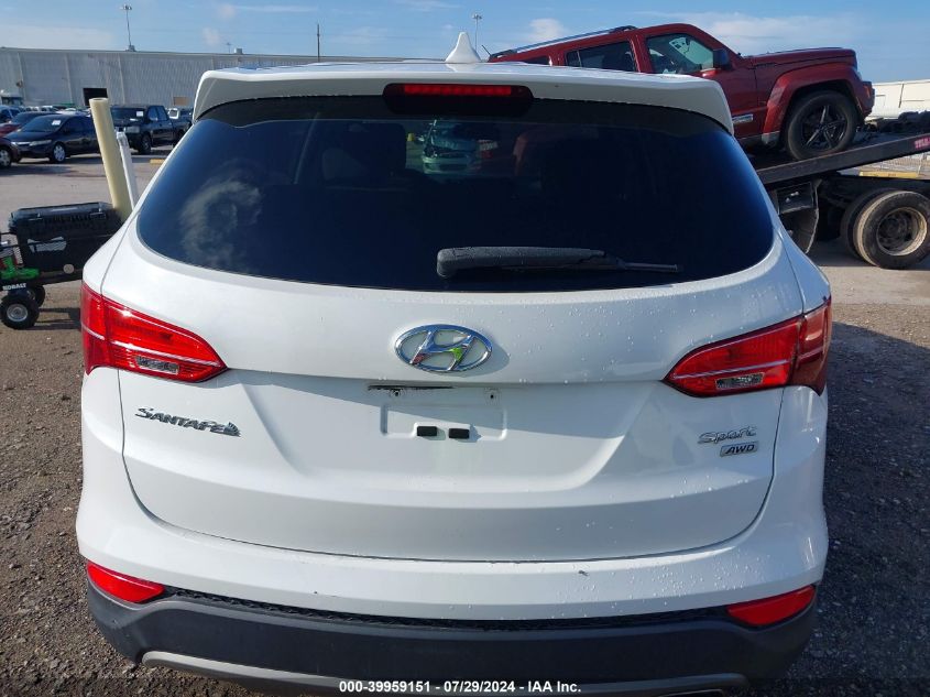 2016 Hyundai Santa Fe Sport 2.4L VIN: 5XYZTDLB9GG352954 Lot: 39959151