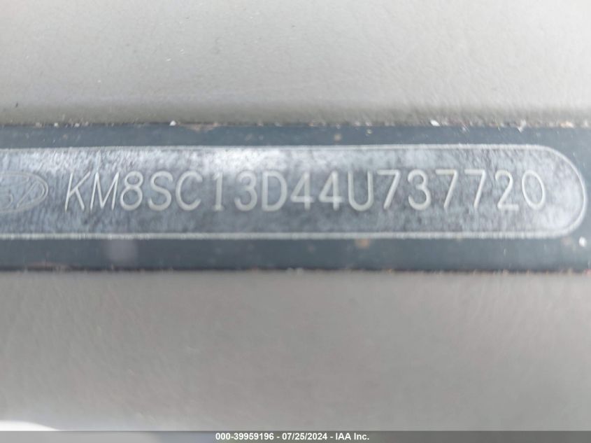 2004 Hyundai Santa Fe Gls VIN: KM8SC13D44U737720 Lot: 39959196