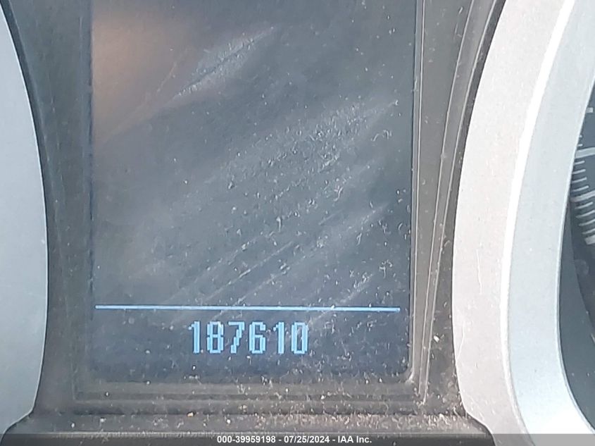 2010 Chevrolet Equinox Lt VIN: 2CNALDEW2A6212872 Lot: 39959198