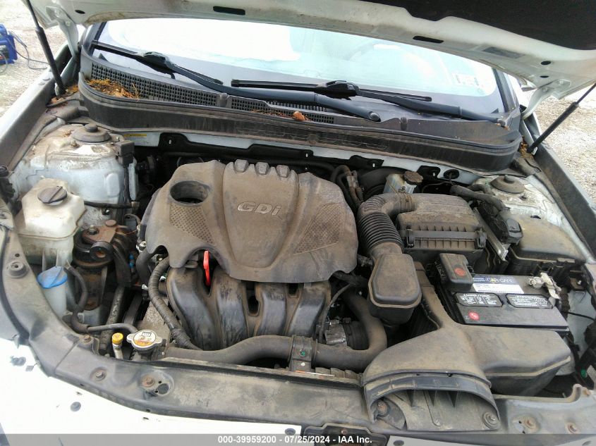 2013 Hyundai Sonata Gls VIN: 5NPEB4AC8DH702835 Lot: 39959200