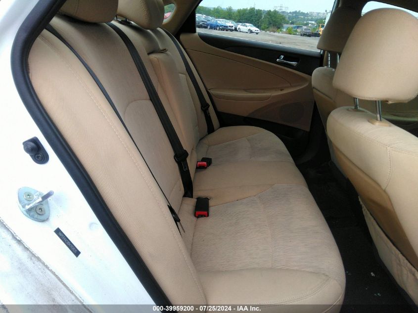 2013 Hyundai Sonata Gls VIN: 5NPEB4AC8DH702835 Lot: 39959200