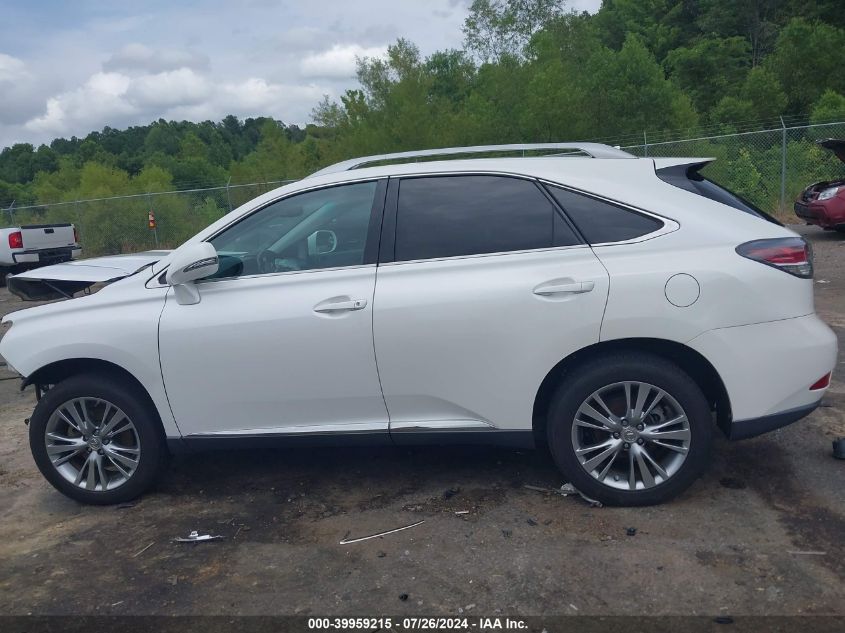 2013 Lexus Rx 350 350 VIN: 2T2ZK1BAXDC126709 Lot: 39959215