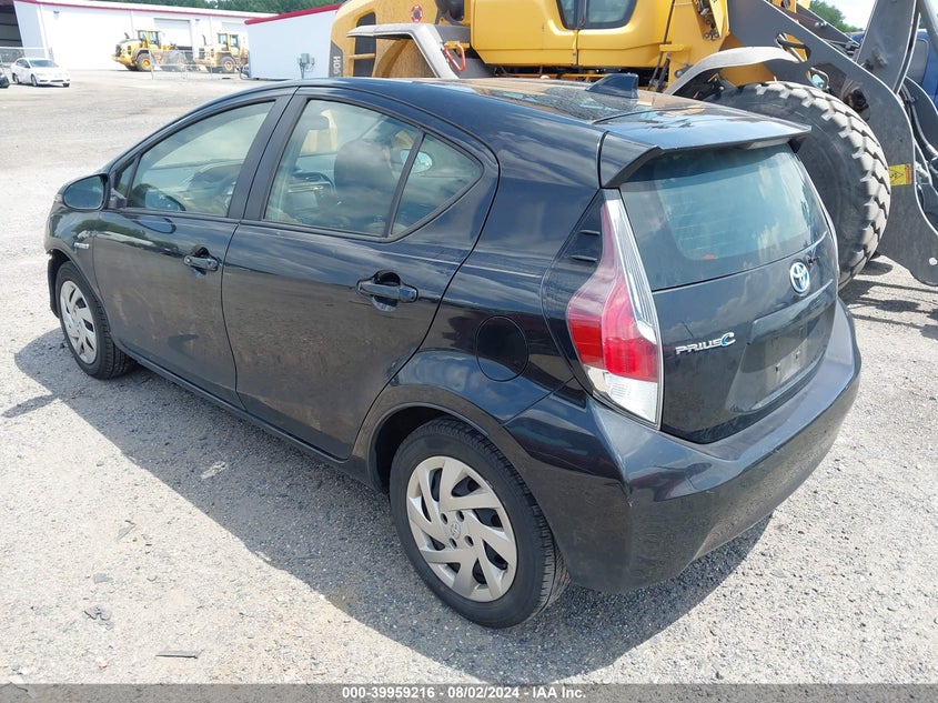 2015 Toyota Prius C VIN: JTDKDTB37F1100119 Lot: 39959216