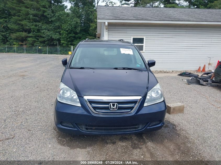 2006 Honda Odyssey Ex-L VIN: 5FNRL38776B125265 Lot: 39959249