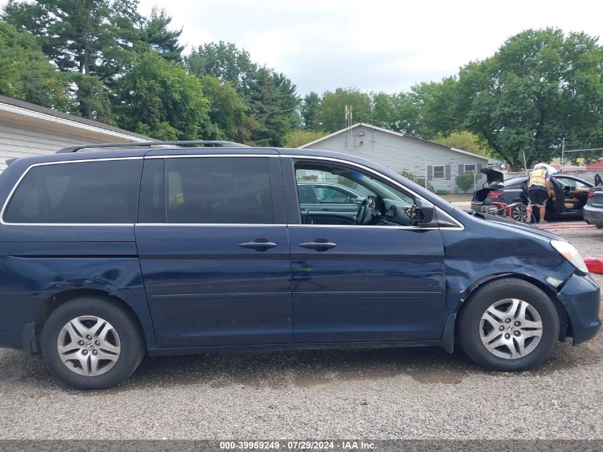 2006 Honda Odyssey Ex-L VIN: 5FNRL38776B125265 Lot: 39959249