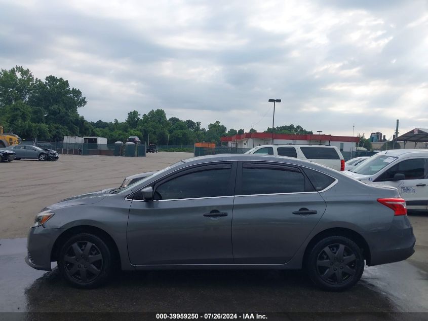 2018 Nissan Sentra S VIN: 3N1AB7AP9JY220752 Lot: 39959250