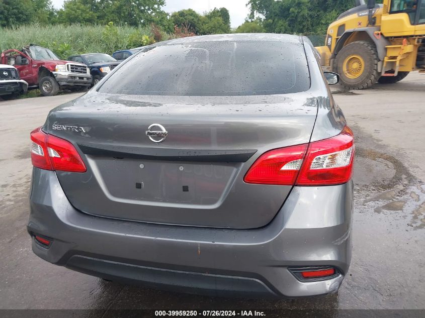 2018 Nissan Sentra S VIN: 3N1AB7AP9JY220752 Lot: 39959250