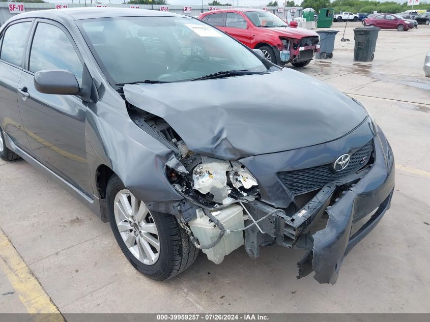 2010 Toyota Corolla S VIN: 2T1BU4EE1AC511698 Lot: 39959257