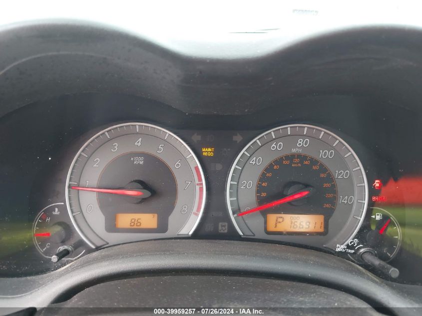 2010 Toyota Corolla S VIN: 2T1BU4EE1AC511698 Lot: 39959257