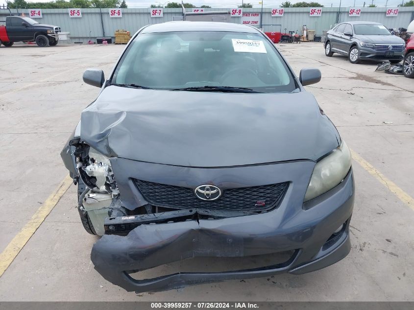 2010 Toyota Corolla S VIN: 2T1BU4EE1AC511698 Lot: 39959257