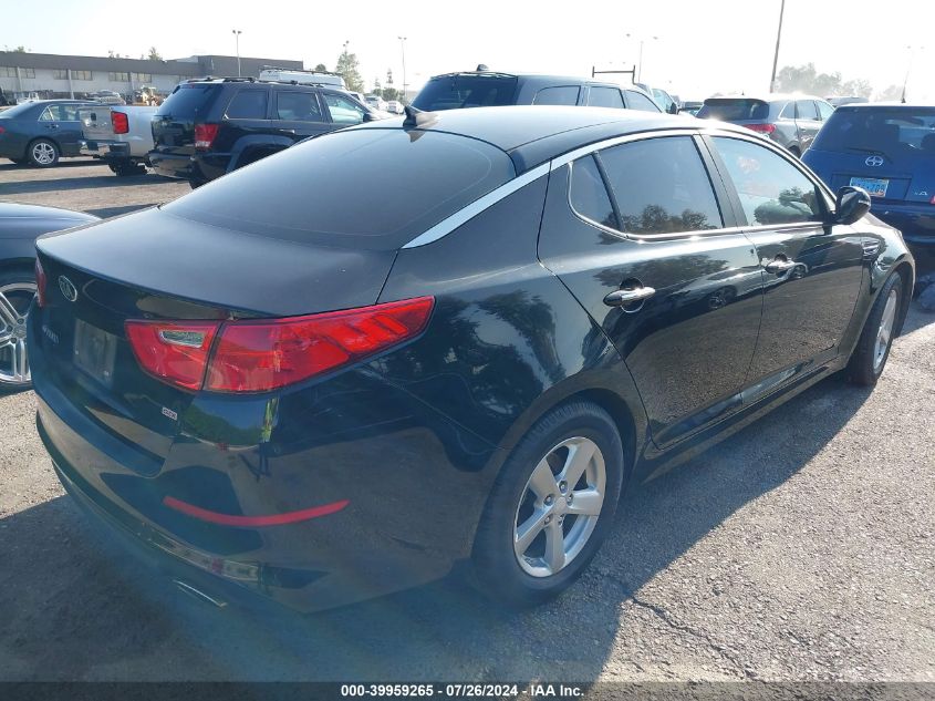 2015 KIA OPTIMA LX - 5XXGM4A74FG391991