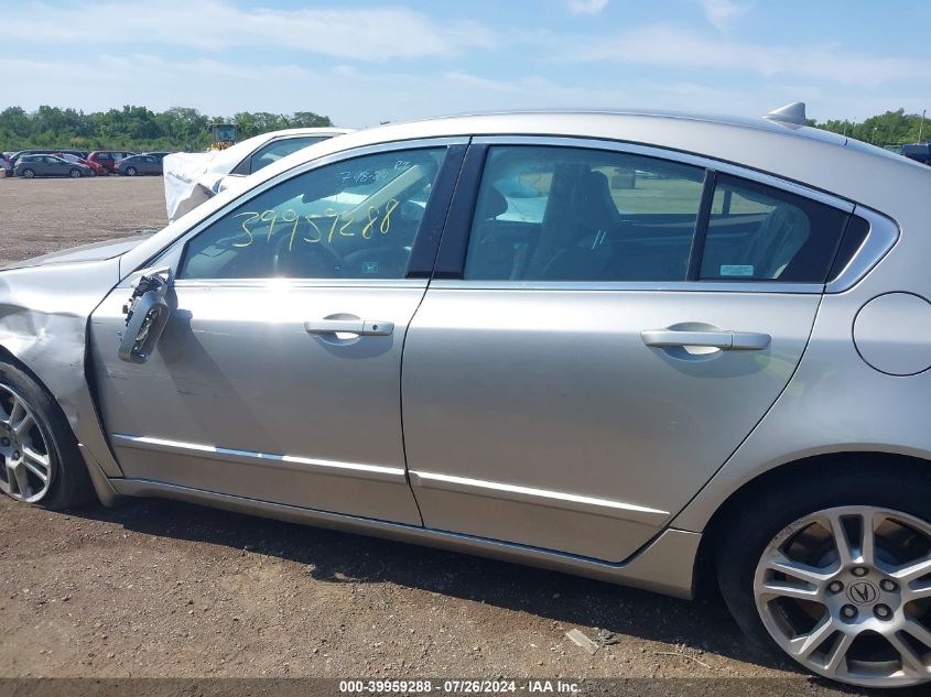 2009 Acura Tl 3.5 VIN: 19UUA86249A012070 Lot: 39959288