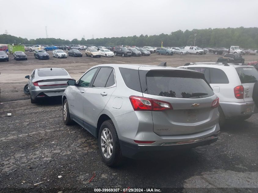 2021 CHEVROLET EQUINOX LT - 3GNAXJEV8MS160627