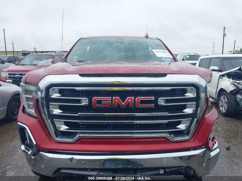 2020 GMC Sierra 1500 4Wd Short Box Slt VIN: 3GTU9DED7LG186310 Lot: 39959309