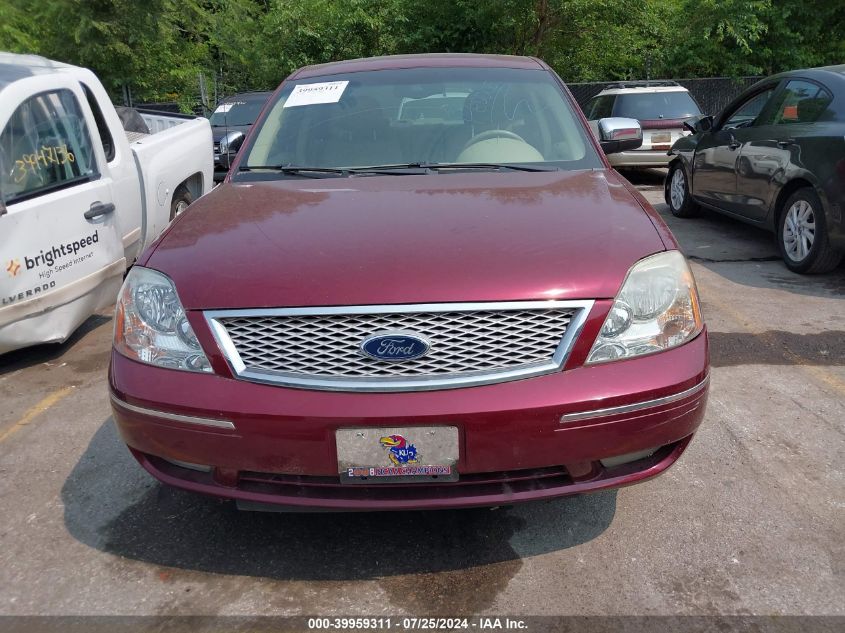 2005 Ford Five Hundred Limited VIN: 1FAFP25115G125841 Lot: 39959311