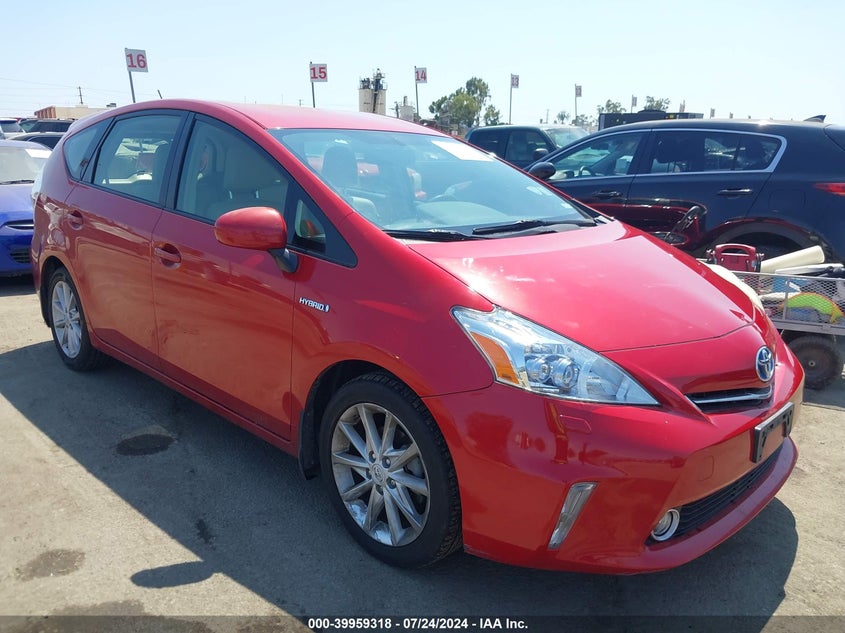 2012 Toyota Prius V Five VIN: JTDZN3EU5C3083868 Lot: 39959318