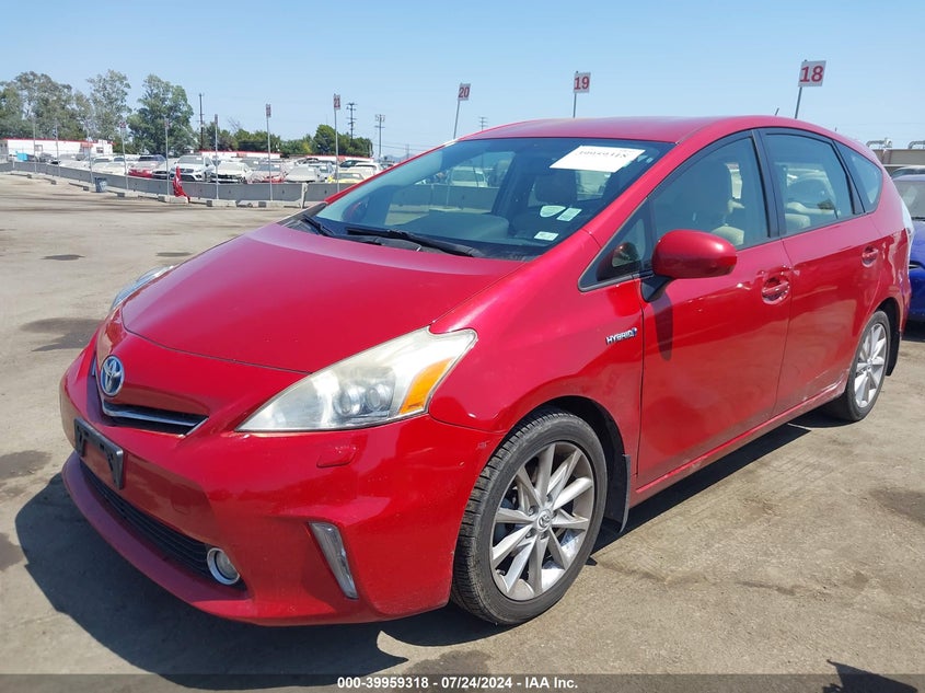 2012 Toyota Prius V Five VIN: JTDZN3EU5C3083868 Lot: 39959318