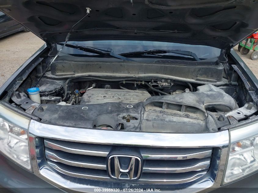 2012 Honda Pilot Ex VIN: 5FNYF4H44CB012688 Lot: 39959320