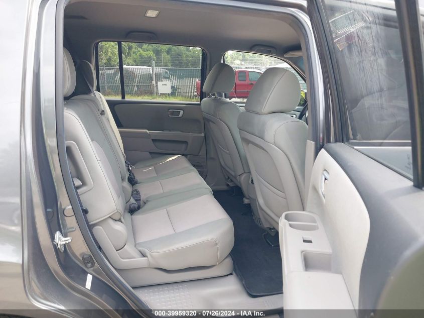 2012 Honda Pilot Ex VIN: 5FNYF4H44CB012688 Lot: 39959320