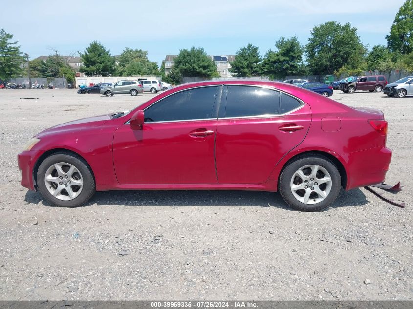 2006 Lexus Is 250 VIN: JTHCK262262001626 Lot: 39959335